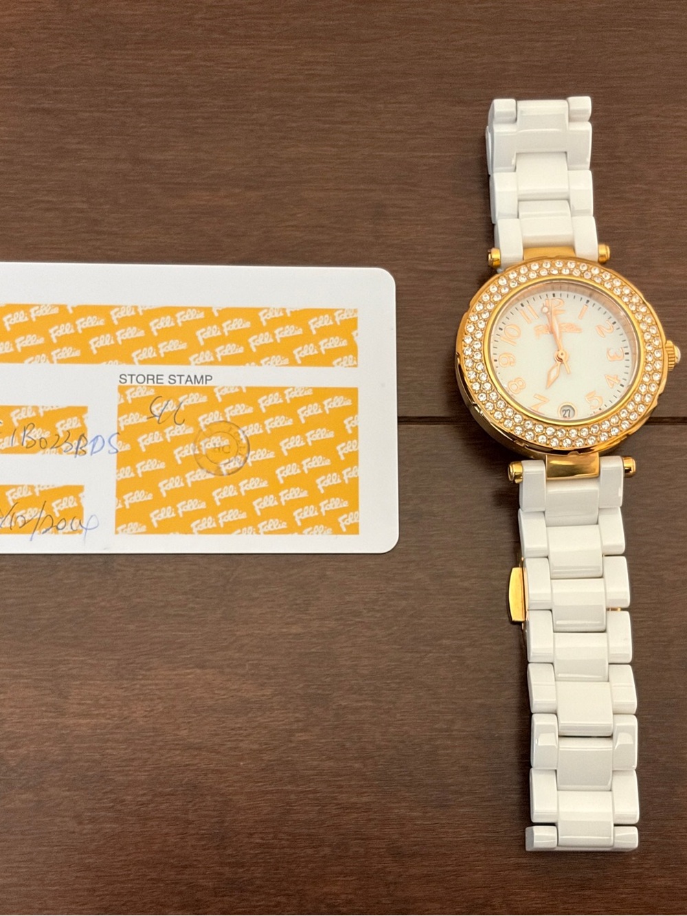 Folli Follie White Ceramic Women Watch